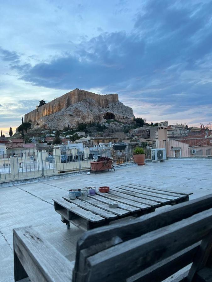 Plaka With Acropolis Rooftop View Access Ateny Zewnętrze zdjęcie
