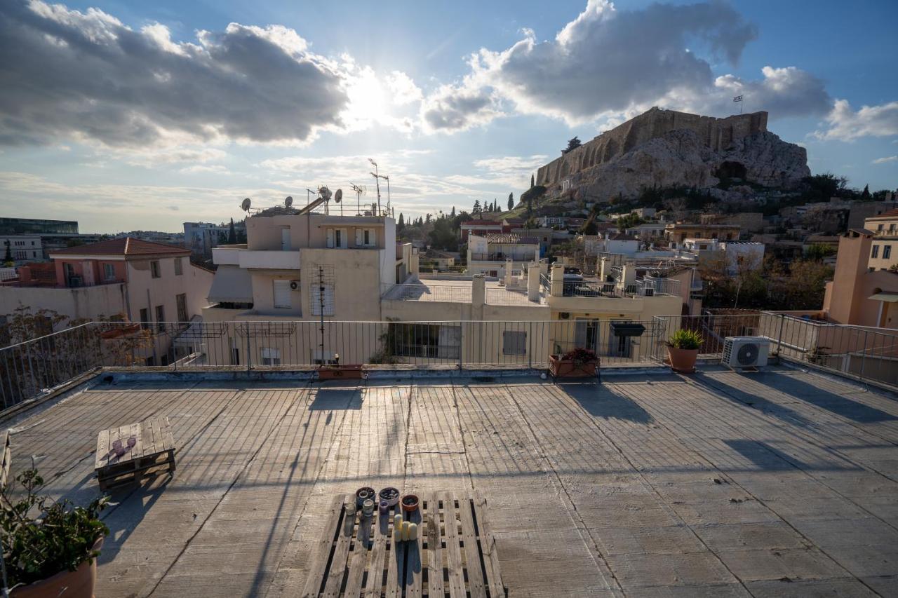 Plaka With Acropolis Rooftop View Access Ateny Zewnętrze zdjęcie